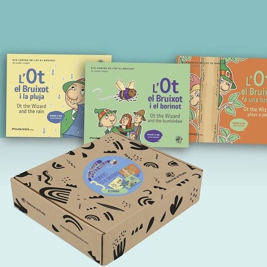 PACK 3 CONTES BILINGÜES DE L’OT EL BRUIXOT | 9788419912299 | MARTÍNEZ PICANYOL, JOSEP LLUÍS | Llibreria Online de Vilafranca del Penedès | Comprar llibres en català