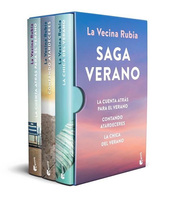 ESTUCHE LA VECINA RUBIA. SAGA VERANO | 9788448042615 | LA VECINA RUBIA | Llibreria L'Odissea - Libreria Online de Vilafranca del Penedès - Comprar libros
