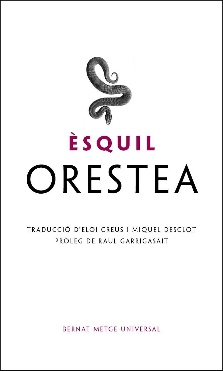 ORESTEA | 9788498594515 | ÈSQUIL | Llibreria Online de Vilafranca del Penedès | Comprar llibres en català