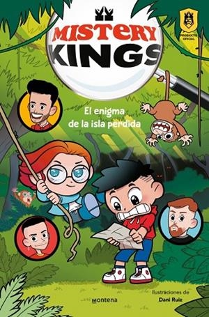 MISTERY KINGS 1 EL ENIGMA DE LA ISLA PERDIDA | 9788410050488 | KINGS LEAGUE | Llibreria Online de Vilafranca del Penedès | Comprar llibres en català
