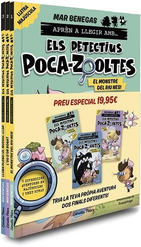 PACK APRÈN A LLEGIR AMB... ELS DETECTIUS POCA-ZOOLTES ! 1,2 I 3 | 9791387519438 | BENEGAS, MAR | Llibreria L'Odissea - Libreria Online de Vilafranca del Penedès - Comprar libros