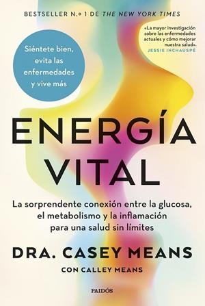 ENERGÍA VITAL | 9788449343537 | MEANS, CASEY/MEANS, CALLEY | Llibreria Online de Vilafranca del Penedès | Comprar llibres en català
