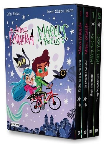ESTUCHE ANNA KADABRA Y MARCUS POCUS | 9788408278818 | MAÑAS, PEDRO/SIERRA LISTÓN, DAVID | Llibreria L'Odissea - Libreria Online de Vilafranca del Penedès - Comprar libros