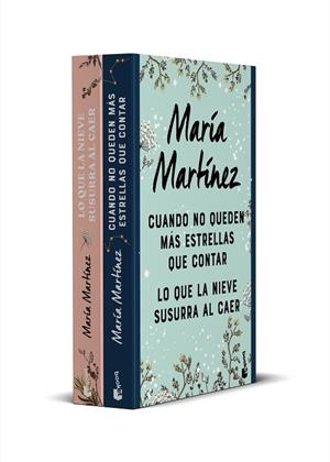 PACK CUANDO NO QUEDEN MÁS ESTRELLAS QUE CONTAR + LO QUE LA NIEVE SUSURRA AL CAE | 9788408295822 | MARTÍNEZ, MARÍA | Llibreria L'Odissea - Libreria Online de Vilafranca del Penedès - Comprar libros
