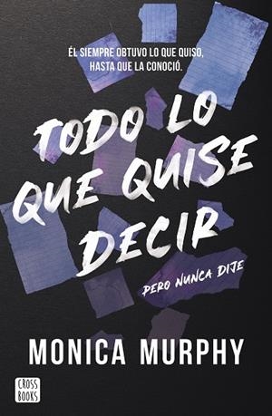 TODO LO QUE QUISE DECIR PERO NUNCA DIJE | 9788408300793 | MURPHY, MONICA | Llibreria Online de Vilafranca del Penedès | Comprar llibres en català