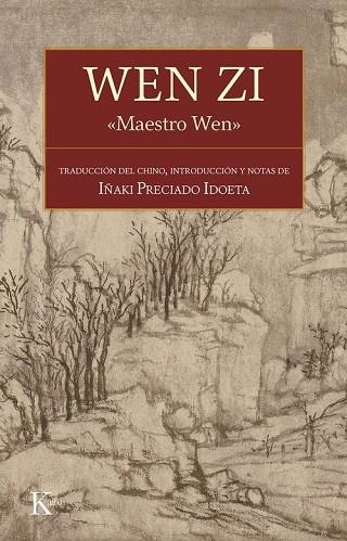 WEN ZI | 9788411212403 | PRECIADO IDOETA, IÑAKI | Llibreria Online de Vilafranca del Penedès | Comprar llibres en català