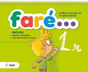 FARÉ 1R | 9788441235663 | FARRÉ PARÍS, ÀNGELS | Llibreria Online de Vilafranca del Penedès | Comprar llibres en català