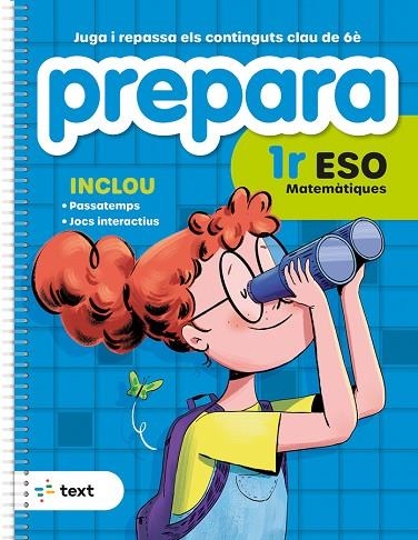 PREPARA 1R ESO MATEMÀTIQUES | 9788441235823 | DÍEZ SARDÀ, LLUÍS; MARTORELL I SABATÉ, EDUARD; MIQUEL I RIGUAL, JOAN | Llibreria L'Odissea - Libreria Online de Vilafranca del Penedès - Comprar libros