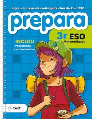 PREPARA 3R ESO MATEMÀTIQUES | 9788441235847 | DÍEZ SARDÀ, LLUÍS; MARTORELL I SABATÉ, EDUARD; MIQUEL I RIGUAL, JOAN | Llibreria Online de Vilafranca del Penedès | Comprar llibres en català
