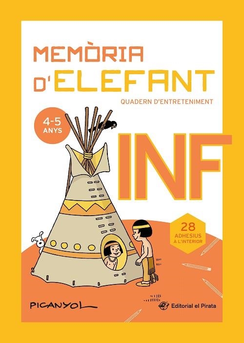 MEMÒRIA D'ELEFANT INFANTIL QUADERN DE VACANCES | 9788419912343 | MARTÍNEZ PICANYOL, JOSEP LLUÍS | Llibreria Online de Vilafranca del Penedès | Comprar llibres en català