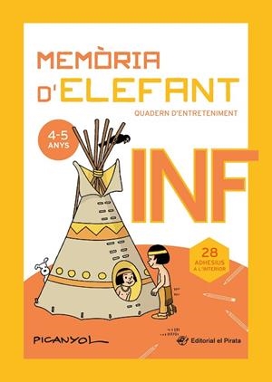 MEMÒRIA D'ELEFANT INFANTIL QUADERN DE VACANCES | 9788419912343 | MARTÍNEZ PICANYOL, JOSEP LLUÍS | Llibreria L'Odissea - Libreria Online de Vilafranca del Penedès - Comprar libros
