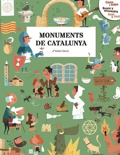 CERCA I TROBA BUSCA Y ENCUENTRA SEEK & FIND MONUMENTS DE CATALUNYA | 9788410478138 | GARCIA, ROBERT | Llibreria L'Odissea - Libreria Online de Vilafranca del Penedès - Comprar libros