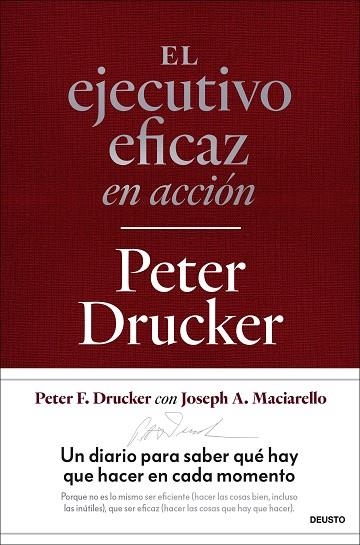EL EJECUTIVO EFICAZ EN ACCIÓN | 9788423438723 | DRUCKER, PETER | Llibreria Online de Vilafranca del Penedès | Comprar llibres en català