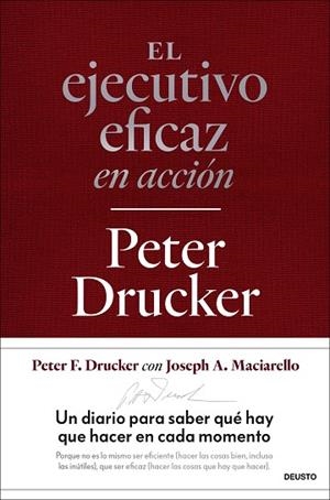 EL EJECUTIVO EFICAZ EN ACCIÓN | 9788423438723 | DRUCKER, PETER | Llibreria Online de Vilafranca del Penedès | Comprar llibres en català