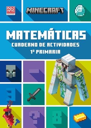MINECRAFT OFICIAL CUADERNO DE ACTIVIDADES MATEMÁTICAS 1.º PRIMARIA | 9788419802811 | LIPSCOMBE & THOMPSON, DAN & BRAD/COLLINS KS1 | Llibreria Online de Vilafranca del Penedès | Comprar llibres en català