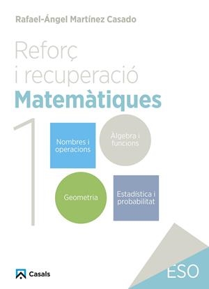 REFORÇ I RECUPERACIÓ MATEMÀTIQUES 1 | 9788421882986 | MARTÍNEZ CASADO, RAFAEL-ÁNGEL | Llibreria Online de Vilafranca del Penedès | Comprar llibres en català