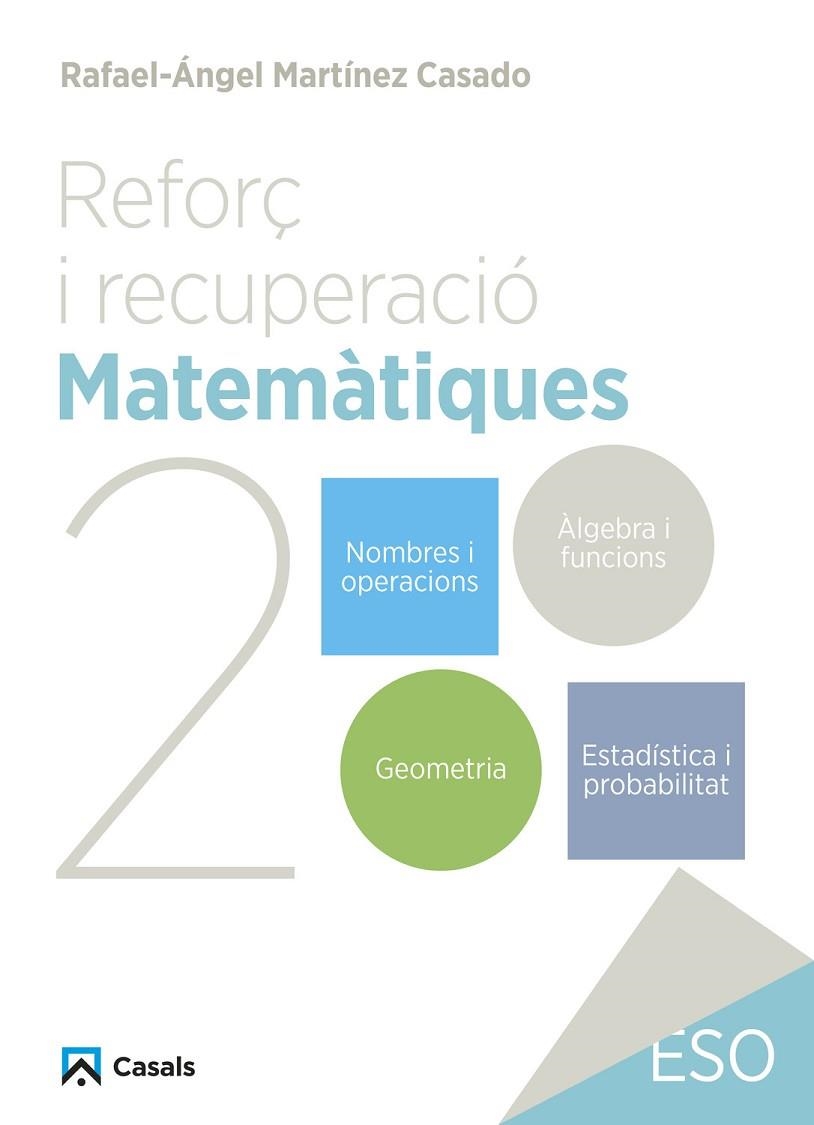 REFORÇ I RECUPERACIÓ MATEMÀTIQUES 2 | 9788421882993 | MARTÍNEZ CASADO, RAFAEL-ÁNGEL | Llibreria L'Odissea - Libreria Online de Vilafranca del Penedès - Comprar libros