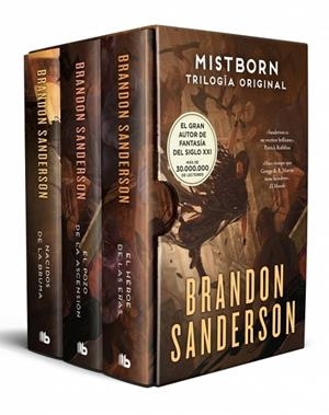 ESTUCHE TRILOGÍA ORIGINAL MISTBORN ( TRILOGÍA ORIGINAL MISTBORN ) | 9788413145501 | SANDERSON, BRANDON | Llibreria Online de Vilafranca del Penedès | Comprar llibres en català
