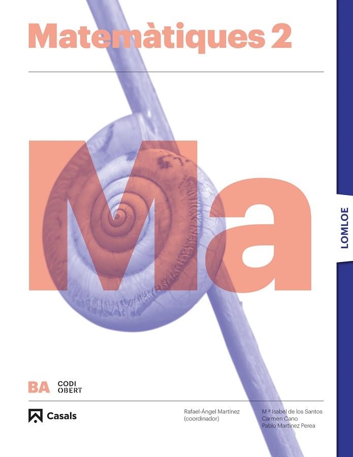 MATEMÀTIQUES 2 BA LOMLOE | 9788421874615 | VARIOS AUTORES | Llibreria L'Odissea - Libreria Online de Vilafranca del Penedès - Comprar libros