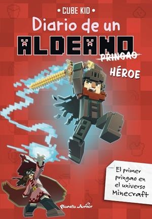 MINECRAFT DIARIO DE UN ALDEANO PRINGAO HÉROE | 9788408305125 | CUBE KID | Llibreria Online de Vilafranca del Penedès | Comprar llibres en català