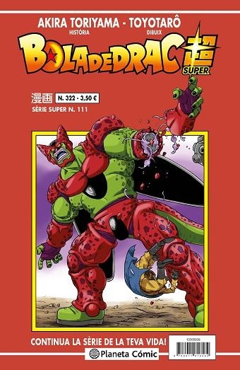 BOLA DE DRAC SERIE VERMELLA Nº 322 | 9788411619318 | TORIYAMA, AKIRA/TOYOTARÔ | Llibreria L'Odissea - Libreria Online de Vilafranca del Penedès - Comprar libros