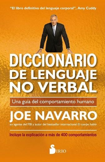 DICCIONARIO DE LENGUAJE NO VERBAL | 9788417399535 | NAVARRO, JOE | Llibreria L'Odissea - Libreria Online de Vilafranca del Penedès - Comprar libros