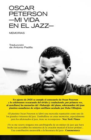 OSCAR PETERSON MI VIDA EN EL JAZZ MEMORIAS | 9788418404696 | PETERSON, OSCAR | Llibreria Online de Vilafranca del Penedès | Comprar llibres en català
