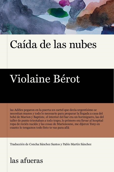 CAÍDA DE LAS NUBES | 9791399014747 | BERO, VIOLAINE | Llibreria Online de Vilafranca del Penedès | Comprar llibres en català