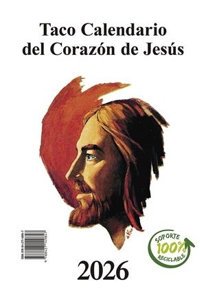 TACO CALENDARIO DEL CORAZÓN DE JESÚS - GRANDE - 2026 | 9788427149809 | GRUPO DE COMUNICACIÓN LOYOLA. | Llibreria Online de Vilafranca del Penedès | Comprar llibres en català