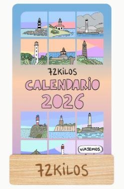 CALENDARIO MESA DE TARJETAS 72 KILOS | 8432715182283 | ALONSO, OSCAR | Llibreria L'Odissea - Libreria Online de Vilafranca del Penedès - Comprar libros