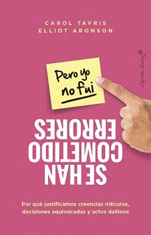 SE HAN COMETIDO ERRORES ( PERO YO NO FUI ) | 9791399039177 | TARVIS, CAROL/ARONSON, ELLIOT | Llibreria Online de Vilafranca del Penedès | Comprar llibres en català