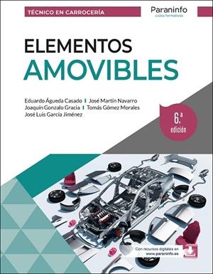 ELEMENTOS AMOVIBLES 6.ª EDICIÓN 2025 | 9788428367493 | GÓMEZ MORALES, TOMÁS/ÁGUEDA CASADO, EDUARDO/GARCÍA JIMÉNEZ, JOSÉ LUIS/MARTÍN NAVARRO, JOSÉ/GONZÁLO G | Llibreria Online de Vilafranca del Penedès | Comprar llibres en català