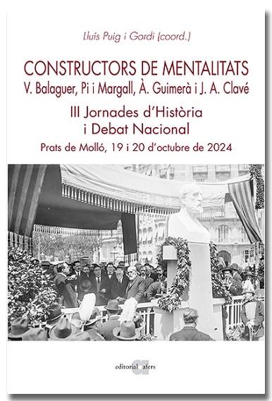 CONSTRUCTORS DE MENTALITATS. VÍCTOR BALAGUER, PI I MARGALL, ÀNGEL GUIMERÀ I JOSE | 9791387680114 | PUIG I GORDI, LLUÍS | Llibreria Online de Vilafranca del Penedès | Comprar llibres en català