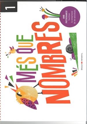 QUADERN MÉS QUE NOMBRES 1 INFANTIL | 9788447954094 | DEPARTAMENT D'EDICIONS EDUCATIVES DE BAULA | Llibreria Online de Vilafranca del Penedès | Comprar llibres en català