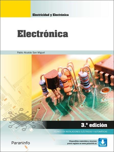 ELECTRÓNICA 3.ª EDICIÓN | 9788413661520 | ALCALDE SAN MIGUEL, PABLO | Llibreria Online de Vilafranca del Penedès | Comprar llibres en català