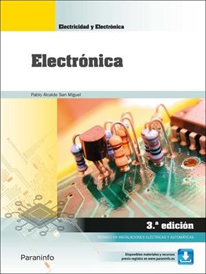 ELECTRÓNICA 3.ª EDICIÓN | 9788413661520 | ALCALDE SAN MIGUEL, PABLO | Llibreria Online de Vilafranca del Penedès | Comprar llibres en català