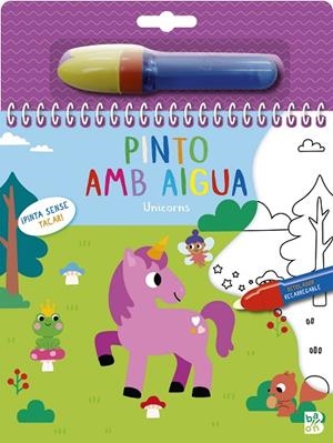 PINTO AMB AIGUA-UNICORNS | 9789403242873 | BALLON | Llibreria Online de Vilafranca del Penedès | Comprar llibres en català