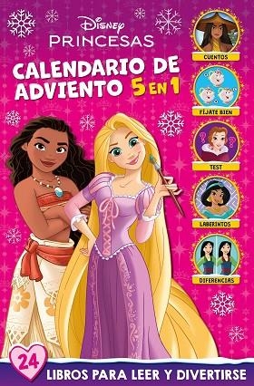 PRINCESAS. CALENDARIO DE ADVIENTO 5 EN 1 | 9788410029712 | DISNEY | Llibreria L'Odissea - Libreria Online de Vilafranca del Penedès - Comprar libros