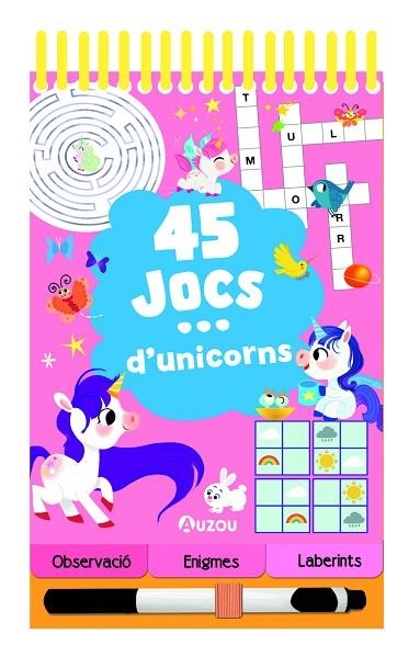 45 JOCS D’UNICORNS | 9791039563260 | VARIOS AUTORES | Llibreria Online de Vilafranca del Penedès | Comprar llibres en català