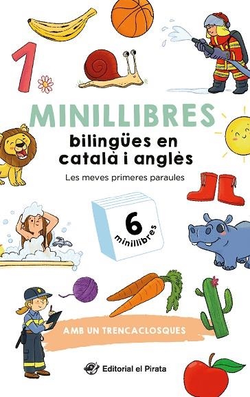 MINILLIBRES BILINGÜES EN CATALÀ I ANGLÈS - LES MEVES PRIMERES PARAULES | 9788419912459 | DEL PIRATA, EDICIONS | Llibreria L'Odissea - Libreria Online de Vilafranca del Penedès - Comprar libros