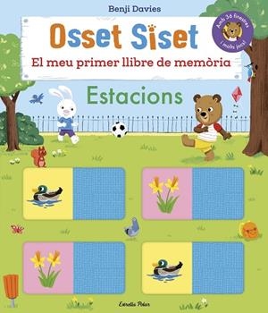 OSSET SISET. EL MEU PRIMER LLIBRE DE MEMÒRIA. ESTACIONS | 9791387519803 | DAVIES, BENJI | Llibreria Online de Vilafranca del Penedès | Comprar llibres en català