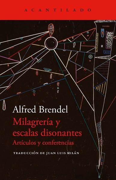 MILAGRERÍA Y ESCALAS DISONANTES | 9791387964047 | BRENDEL, ALFRED | Llibreria L'Odissea - Libreria Online de Vilafranca del Penedès - Comprar libros