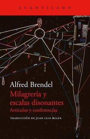 MILAGRERÍA Y ESCALAS DISONANTES | 9791387964047 | BRENDEL, ALFRED | Llibreria L'Odissea - Libreria Online de Vilafranca del Penedès - Comprar libros