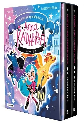 ANNA KADABRA. ESTUCHE AVENTURAS LEGENDARIAS 1 Y 2 | 9788408295518 | PEDRO MAÑAS/SIERRA LISTÓN, DAVID | Llibreria Online de Vilafranca del Penedès | Comprar llibres en català