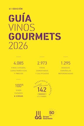 GUÍA VINOS GOURMETS 2026 | 9788495754851 | COLECTIVO CLUB DE GOURMETS | Llibreria Online de Vilafranca del Penedès | Comprar llibres en català