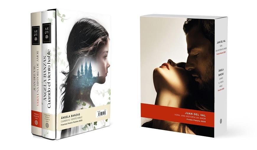 ESTUCHE PREMIO PLANETA 2025: VERA, UNA HISTORIA DE AMOR + CUANDO EL VIENTO HABLE | 9788408311560 | VAL, JUAN DEL/BANZAS, ÁNGELA | Llibreria L'Odissea - Libreria Online de Vilafranca del Penedès - Comprar libros
