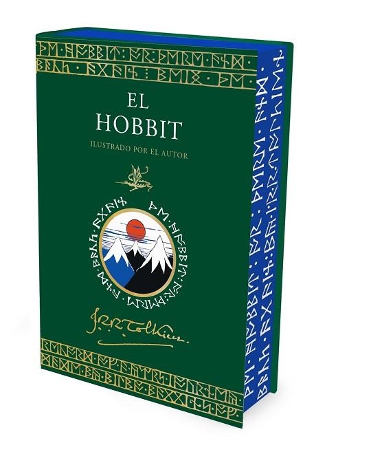 EL HOBBIT. EDICIÓN ILUSTRADA POR EL AUTOR (CANTOS TINTADOS) | 9788445017210 | TOLKIEN, J. R. R. | Llibreria Online de Vilafranca del Penedès | Comprar llibres en català