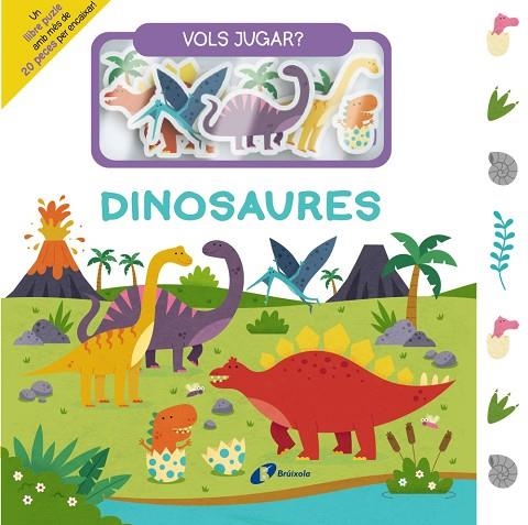 VOLS JUGAR? DINOSAURES | 9788413494241 | VARIOS AUTORES | Llibreria Online de Vilafranca del Penedès | Comprar llibres en català