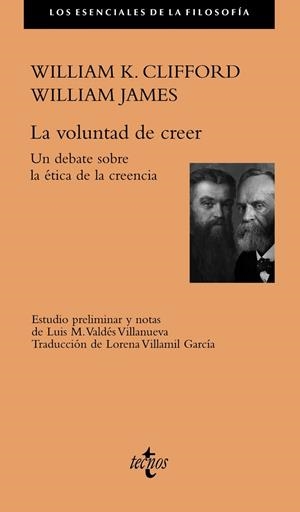 LA VOLUNTAD DE CREER | 9788430991570 | CLIFFORD, WILLIAM K./JAMES, WILLIAM | Llibreria Online de Vilafranca del Penedès | Comprar llibres en català