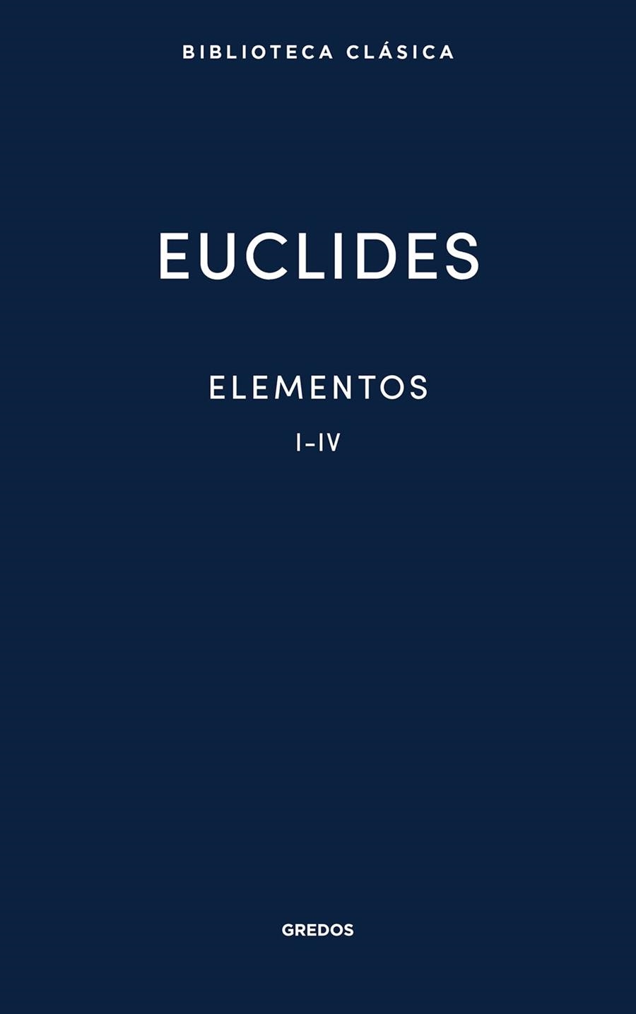 ELEMENTOS I-IV | 9788424941345 | DE ALEJANDRÍA, EUCLIDES | Llibreria L'Odissea - Libreria Online de Vilafranca del Penedès - Comprar libros